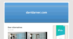 Desktop Screenshot of davidarner.com